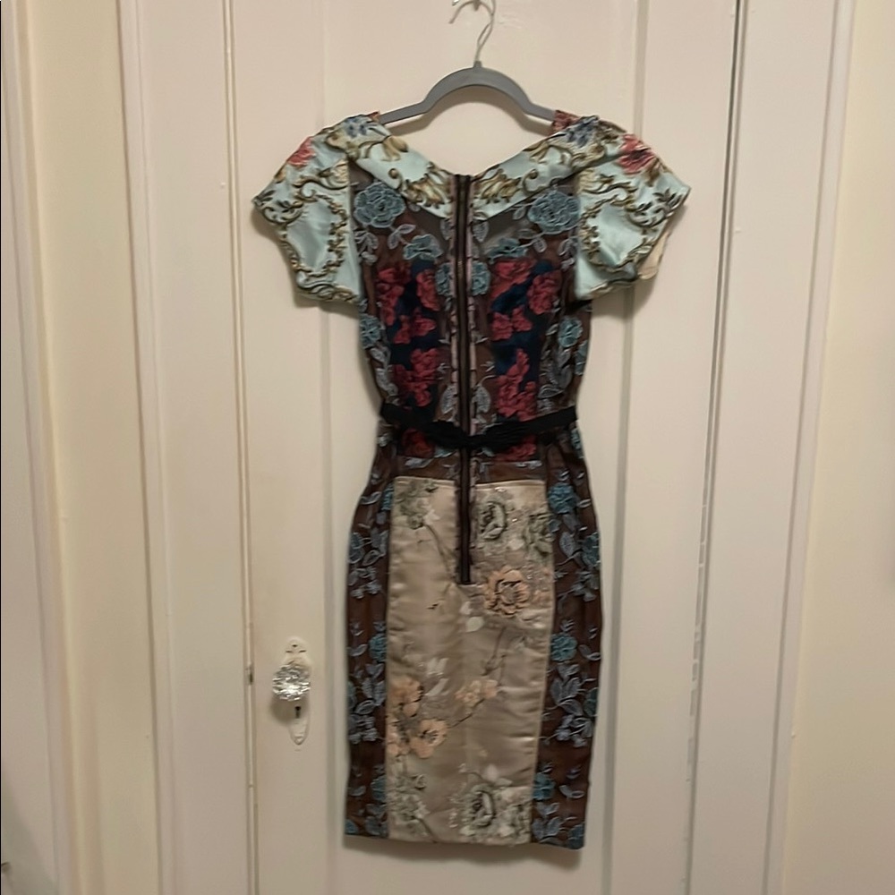 Anthropologie/Bequile by Byron Lars Brocade Dress - size 00
